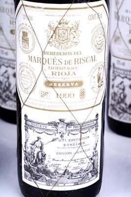 Lot 614 - Eight bottles of Marqués De Riscal Rioja Reserva