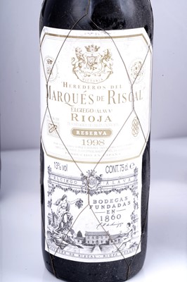 Lot 614 - Eight bottles of Marqués De Riscal Rioja Reserva
