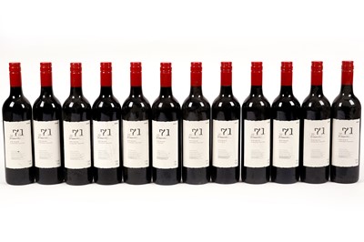 Lot 399 - Twelve bottles of VAT. 71 Reserve Shiraz