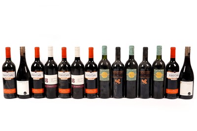 Lot 392 - Fourteen bottles of mixed red wine