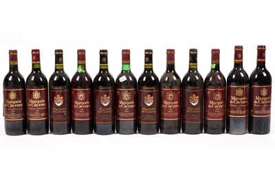 Lot 365 - Twelve bottles of Marqués de Cáceres Rioja