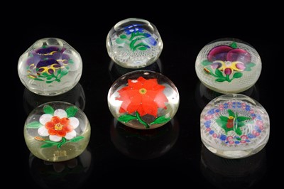 Lot 276 - Six paperweights
