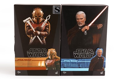 Lot 130 - Hot Toys: two boxed Star Wars 1/6th Scale Collectable Figures