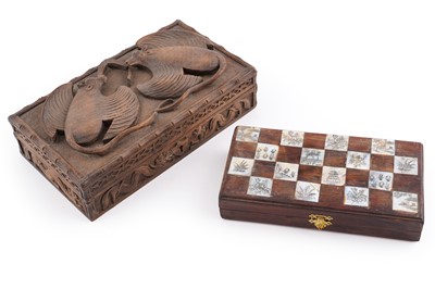 Lot 295 - Two Oriental boxes
