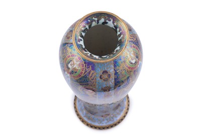 Lot 408 - Wedgwood Candlemas Fairyland lustre vase