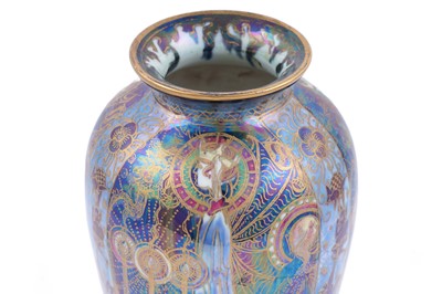 Lot 408 - Wedgwood Candlemas Fairyland lustre vase