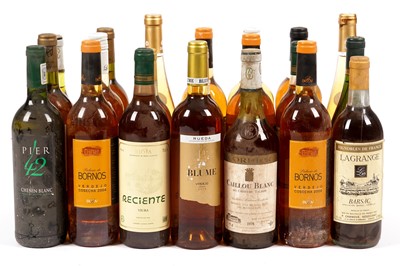 Lot 414 - Twenty-one bottles of mixed white wine