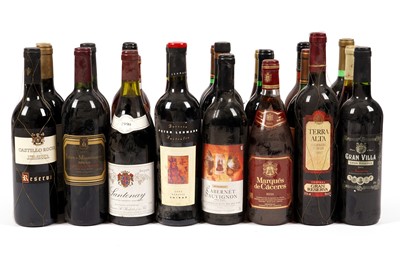 Lot 388 - Twenty-four bottles of mixed red wine