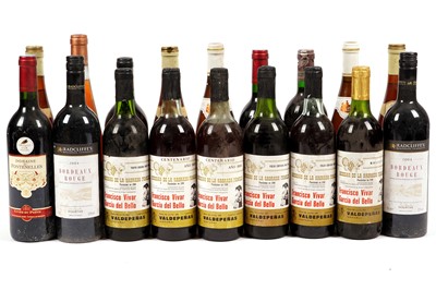 Lot 387 - Eighteen bottles of mixed red wine