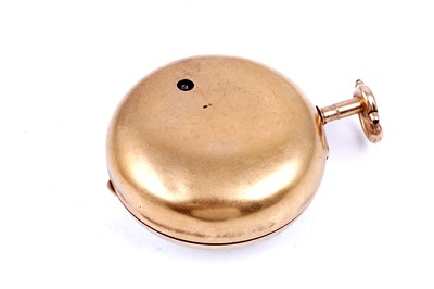 Lot 435 - Alexander Cumming, London: a silver-gilt pair cased pocket watch
