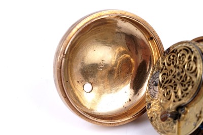 Lot 435 - Alexander Cumming, London: a silver-gilt pair cased pocket watch