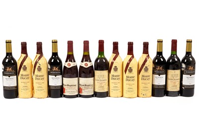 Lot 386 - Thirteen bottles of mixed red wine