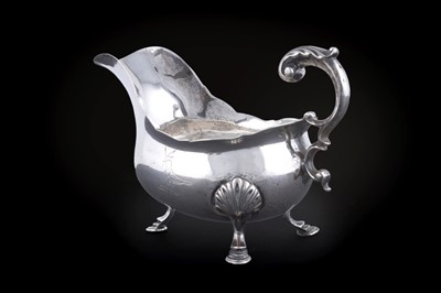 Lot 68 - An early George III silver sauceboat