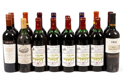 Lot 367 - Sixteen bottles of mixed Cabernet Sauvignon