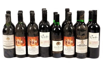 Lot 368 - Sixteen bottles of mixed Cabernet Sauvignon