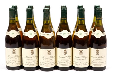 Lot 423 - Twelve bottles of Roger d'Esgrigny, 1997 Macon Villages