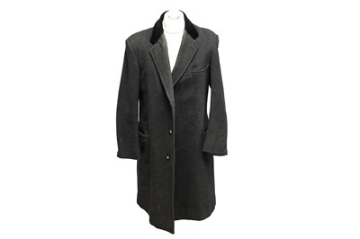 Lot 236 - A gent’s grey wool Crombie overcoat