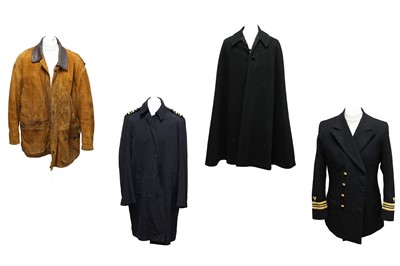 Lot 240 - A gent’s suede Cortefeil jacket; and other items of clothing