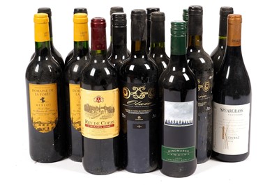Lot 379 - Fifteen bottles of mixed red wine