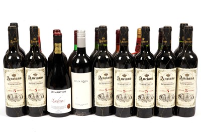 Lot 377 - Eighteen bottles of mixed red wine