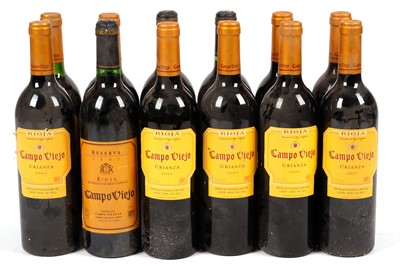 Lot 360 - Twelve bottles of Campo Viejo Rioja
