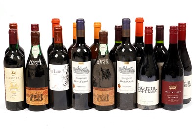 Lot 376 - Seventeen bottles of mixed red wine