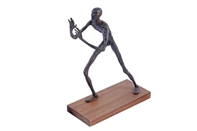 Lot 98 - Katherine Herbert - Figure of a man | bronze