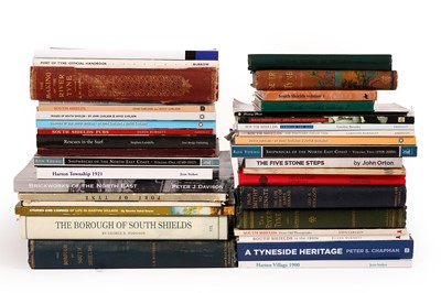 Lot 327 - A collection of local history books relating to South Shields