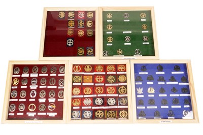 Lot 187 - A collection of modern European and Israeli cap badges