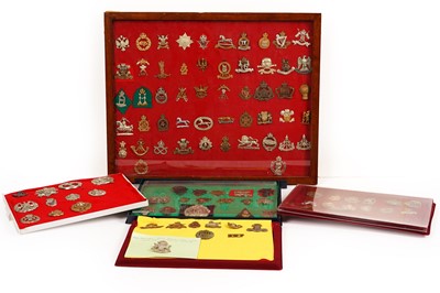 Lot 180 - A collection of British and world cap badges