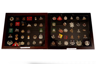 Lot 190 - A Collection of Second World War cap badges