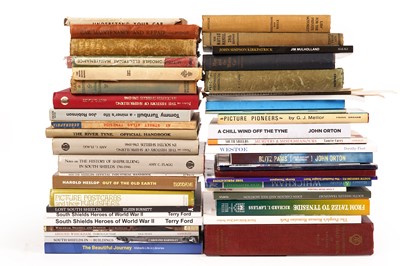 Lot 334 - A collection of local history books relating to South Shields and surrounding areas