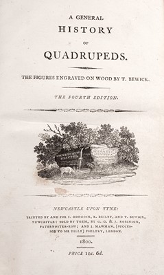 Lot 28 - Three books illustrated by Thomas Bewick