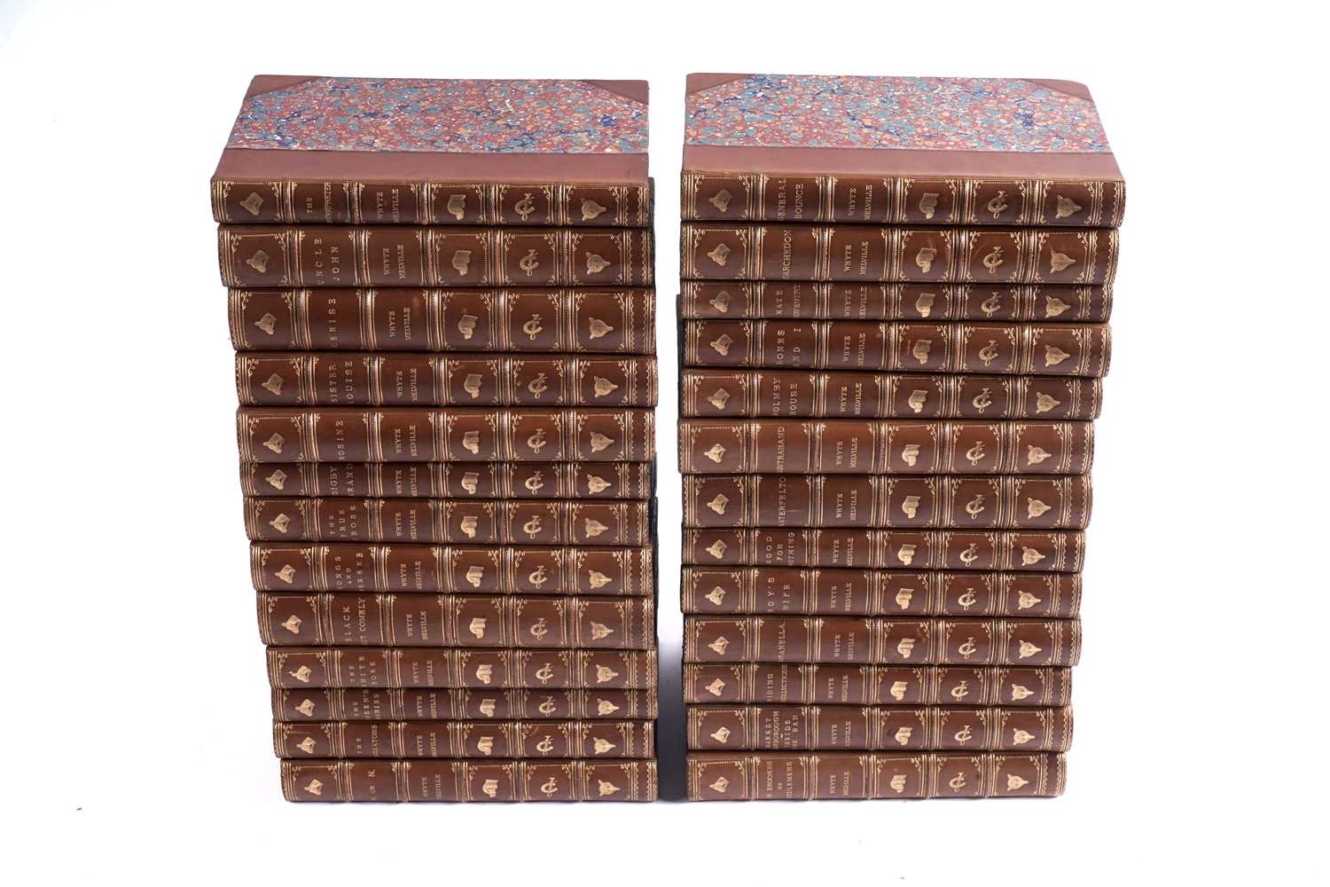 Lot 24 - Melville (Whyte), Collected Works, 26 vols
