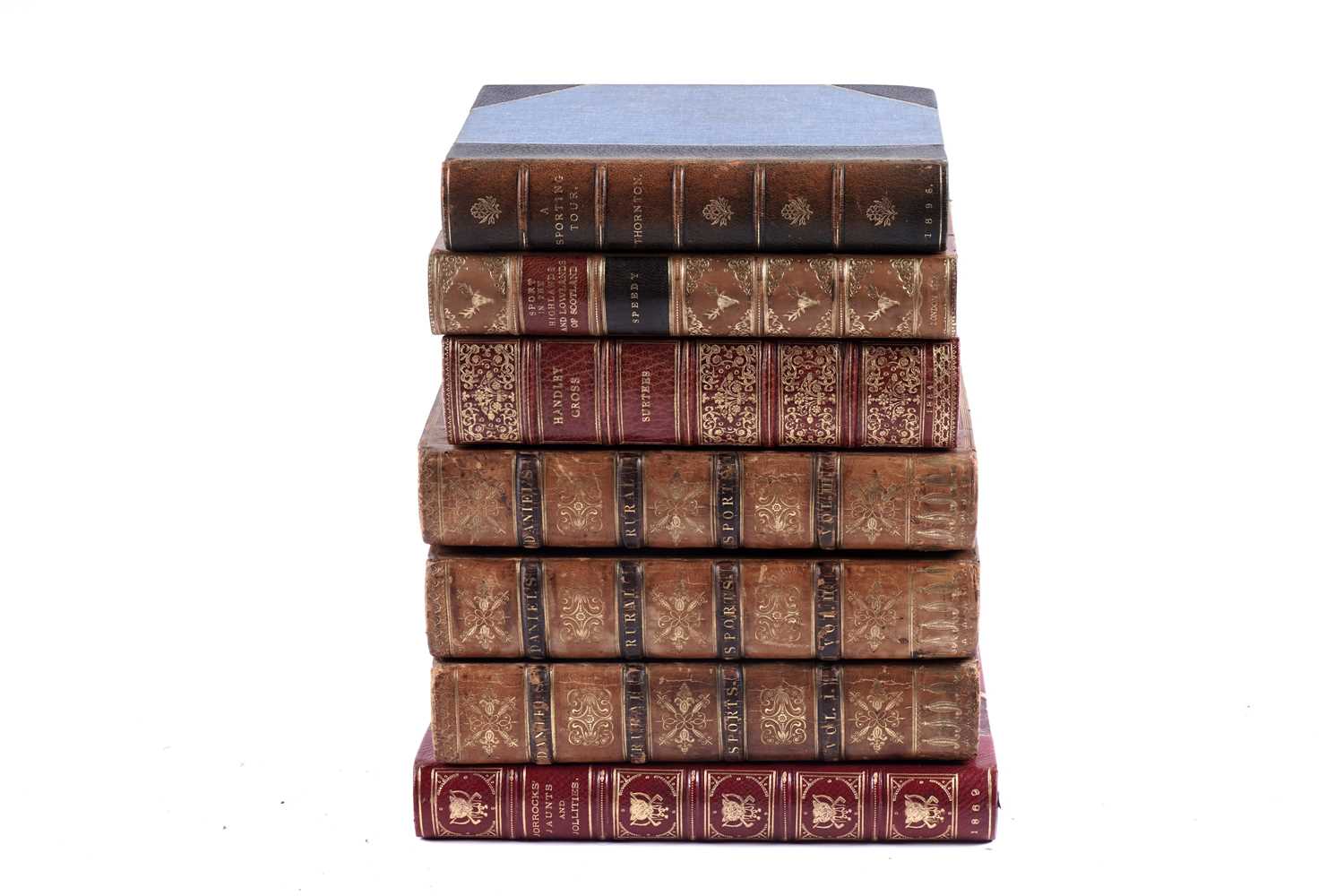 Lot 50 - 19th Century country sports books
