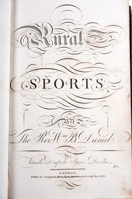 Lot 50 - 19th Century country sports books