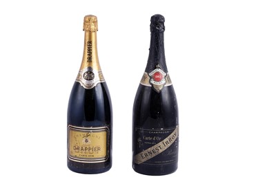 Lot 585 - Two vintage Champagne magnums