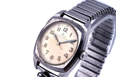 Lot 407 - Rolex Oyster Air-Lion: a stainless steel cased manual wind wristwatch