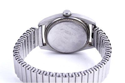 Lot 407 - Rolex Oyster Air-Lion: a stainless steel cased manual wind wristwatch