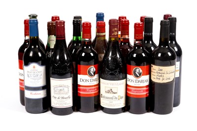 Lot 373 - Twenty bottles of mixed red wine