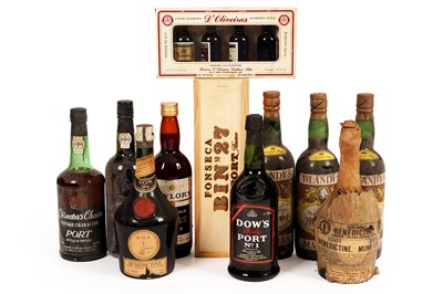 Lot 404 - Mixed Port, Madeira and Benedictine