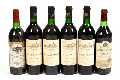 Lot 400 - Six bottles of mixed Medoc
