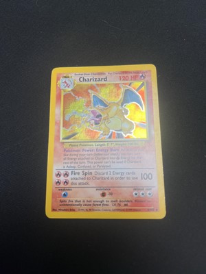 Lot 282 - Pokémon 'Charizard' Holo, Base Set 4/102