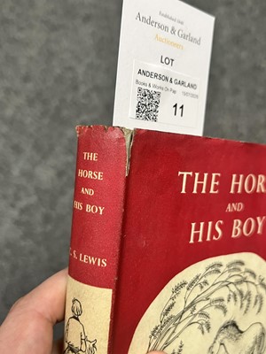 Lot 11 - Lewis (C. S.), The Horse And His Boy, first edition