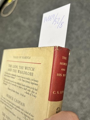 Lot 11 - Lewis (C. S.), The Horse And His Boy, first edition