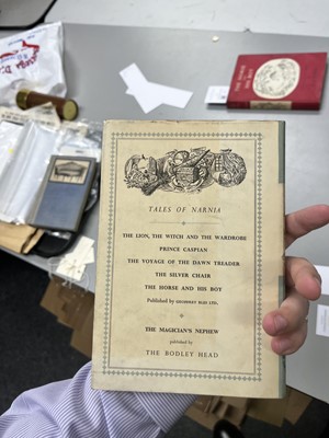 Lot 12 - Lewis (C. S.), The Last Battle, first edition
