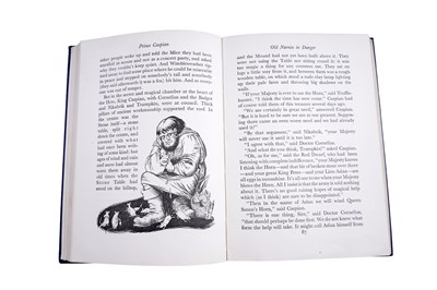 Lot 10 - Two volumes of C. S. Lewis' Chronicles of Narnia