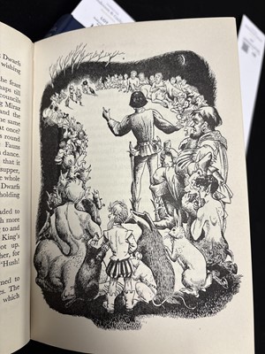Lot 10 - Two volumes of C. S. Lewis' Chronicles of Narnia