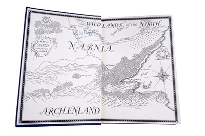 Lot 10 - Two volumes of C. S. Lewis' Chronicles of Narnia