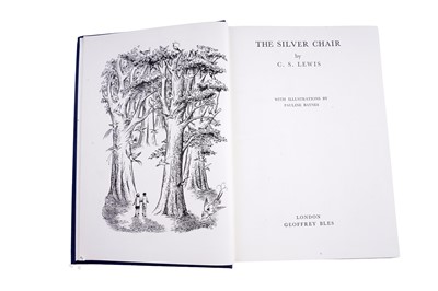 Lot 10 - Two volumes of C. S. Lewis' Chronicles of Narnia